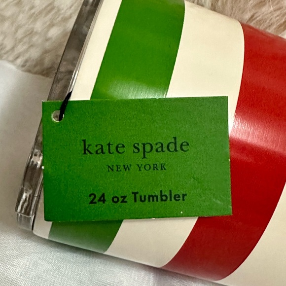 Kate Spade Adventure stripe tumbler - Picture 4 of 6